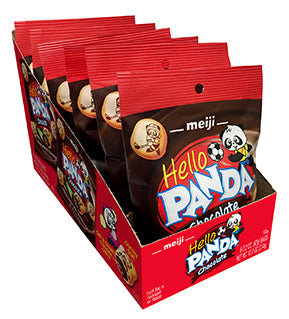 Meiji Hello Panda Chocolate 4/6ct 2.2oz