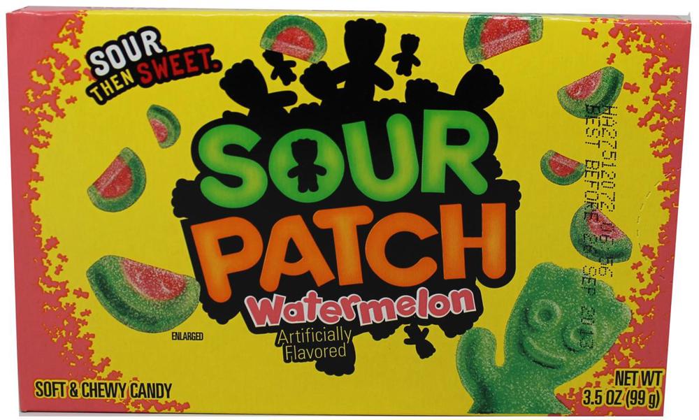 Mondelez Theater Box Sour Patch Watermelon 12ct 3.5oz