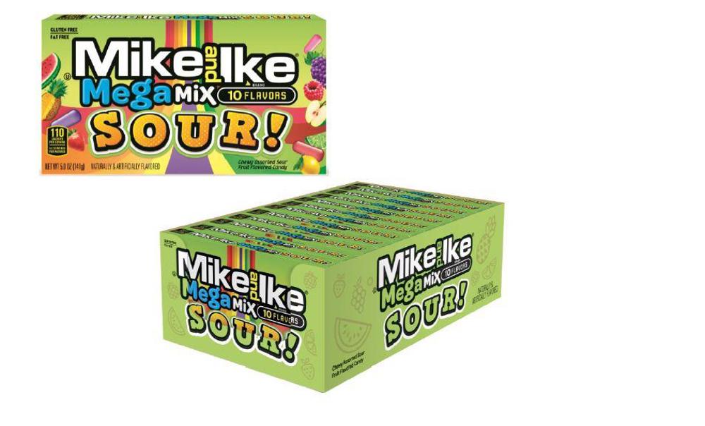 Mike & Ike Theater Boxes Mega Mix Sour 12ct 5oz