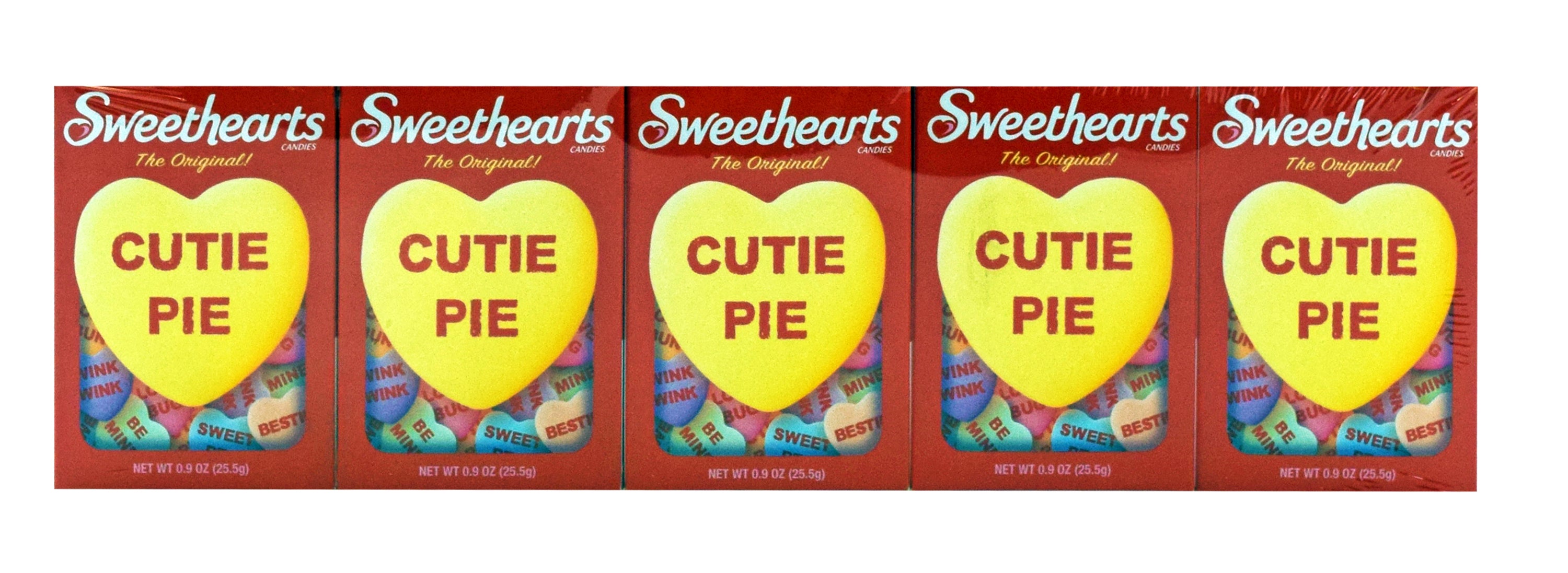 Sweethearts .9oz 5-Count Pack  4.5oz 1/28ct