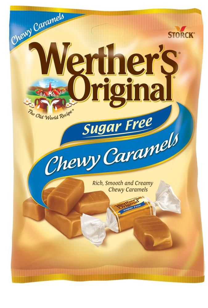 Werther's Original SF Chewy Caramels 2.75oz 1/12ct