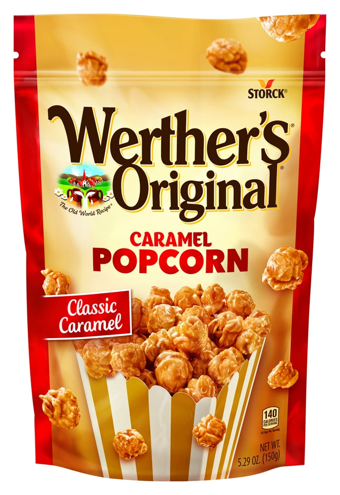 WERTHER'S ORIGINAL CARAMEL POPCORN 5.29 OZ BAG 1/10CT