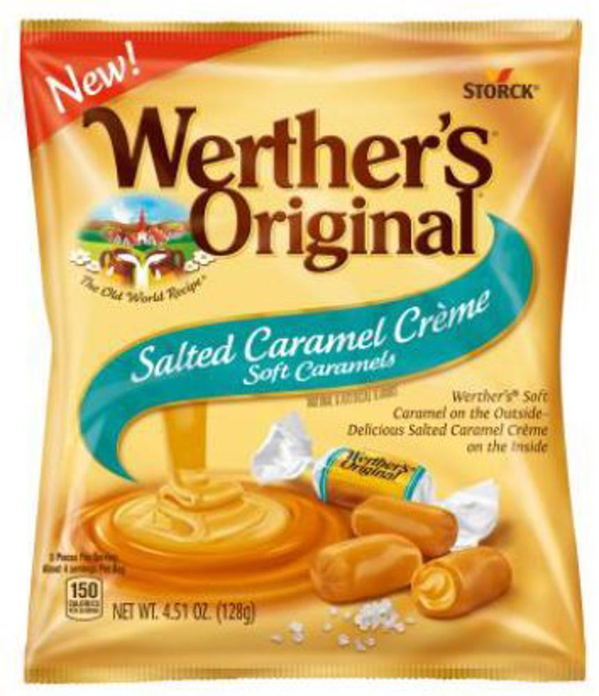 Werther's Original Salted Creme Soft Caramels 4.51oz 1/12ct