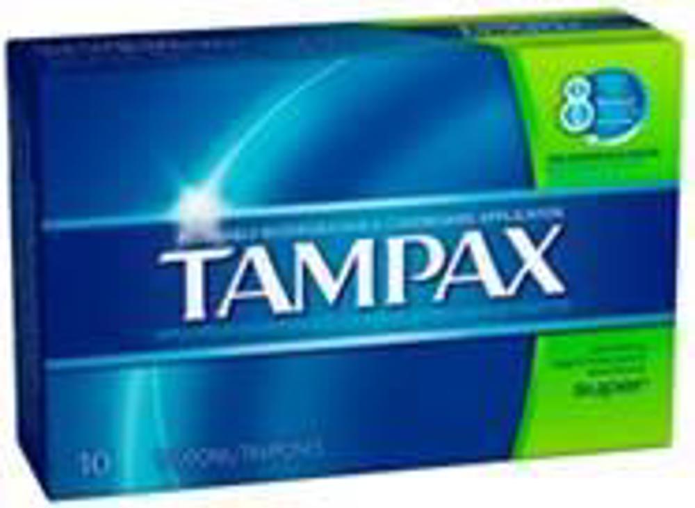 Procter & Gamble Tampax Super 48ct 10ct