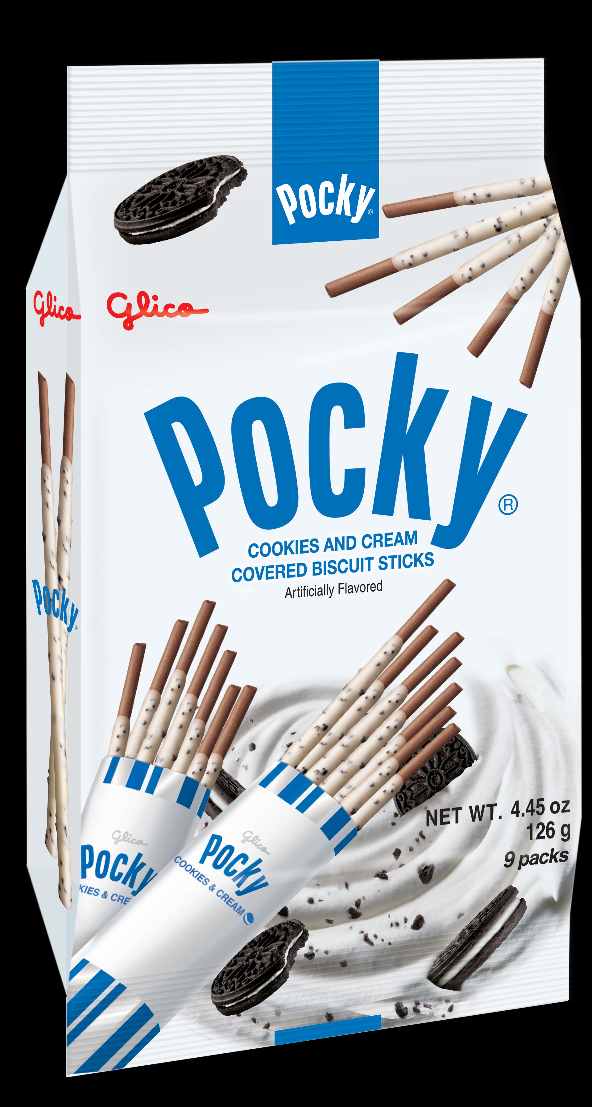 Pocky Cookies and Cream  Family Pack 3.81oz 4/5ct