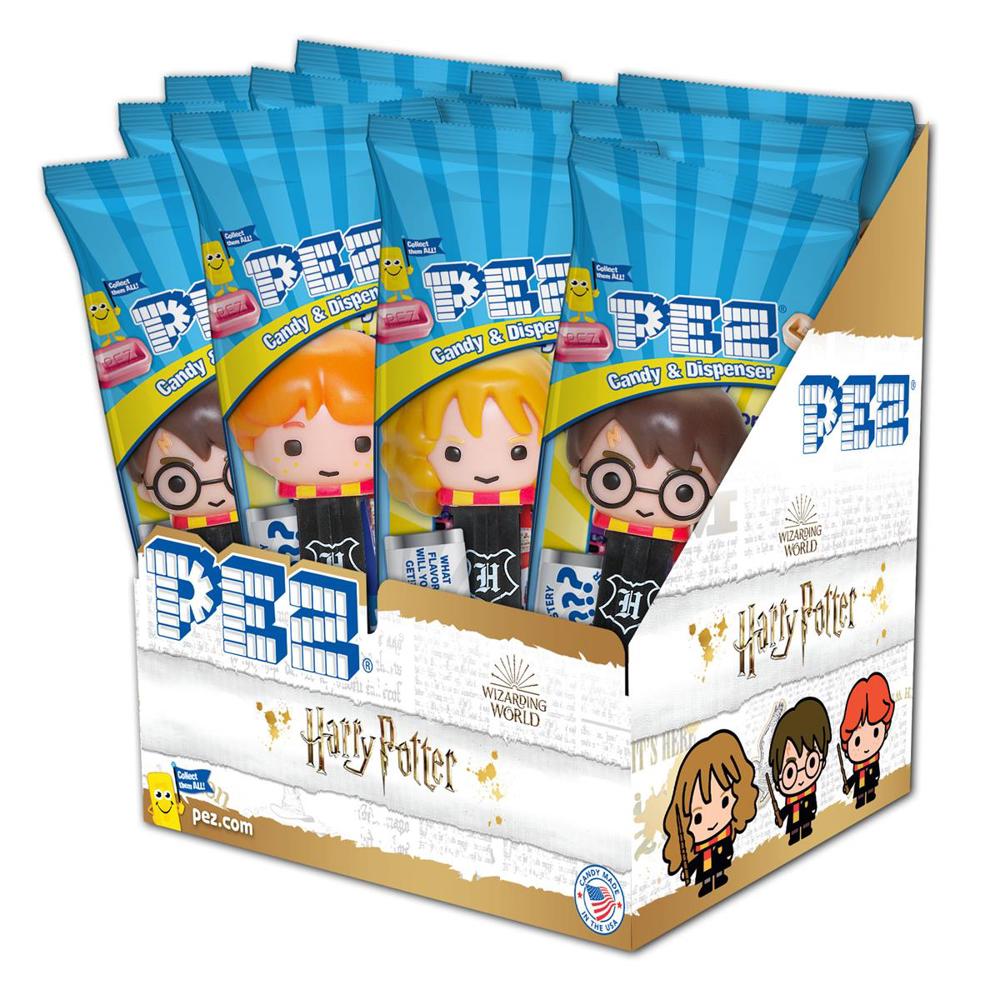 Pez Poly Pack Harry Potter Assortment .58oz 12/12ct