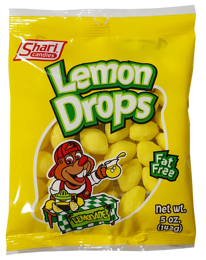 Taste Of Nature Peg Lemon Drops Bag 12ct 5oz