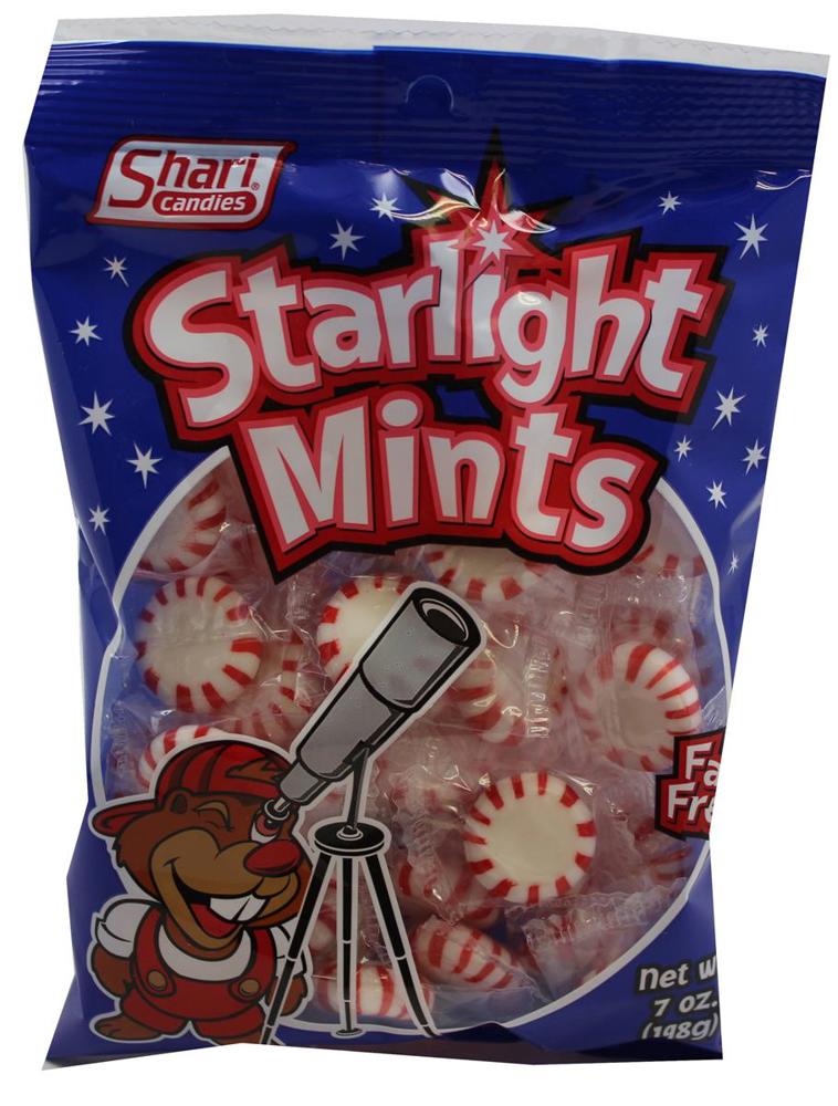 Taste Of Nature Peg Shari Items Starlight Mints Bag 12ct 7oz