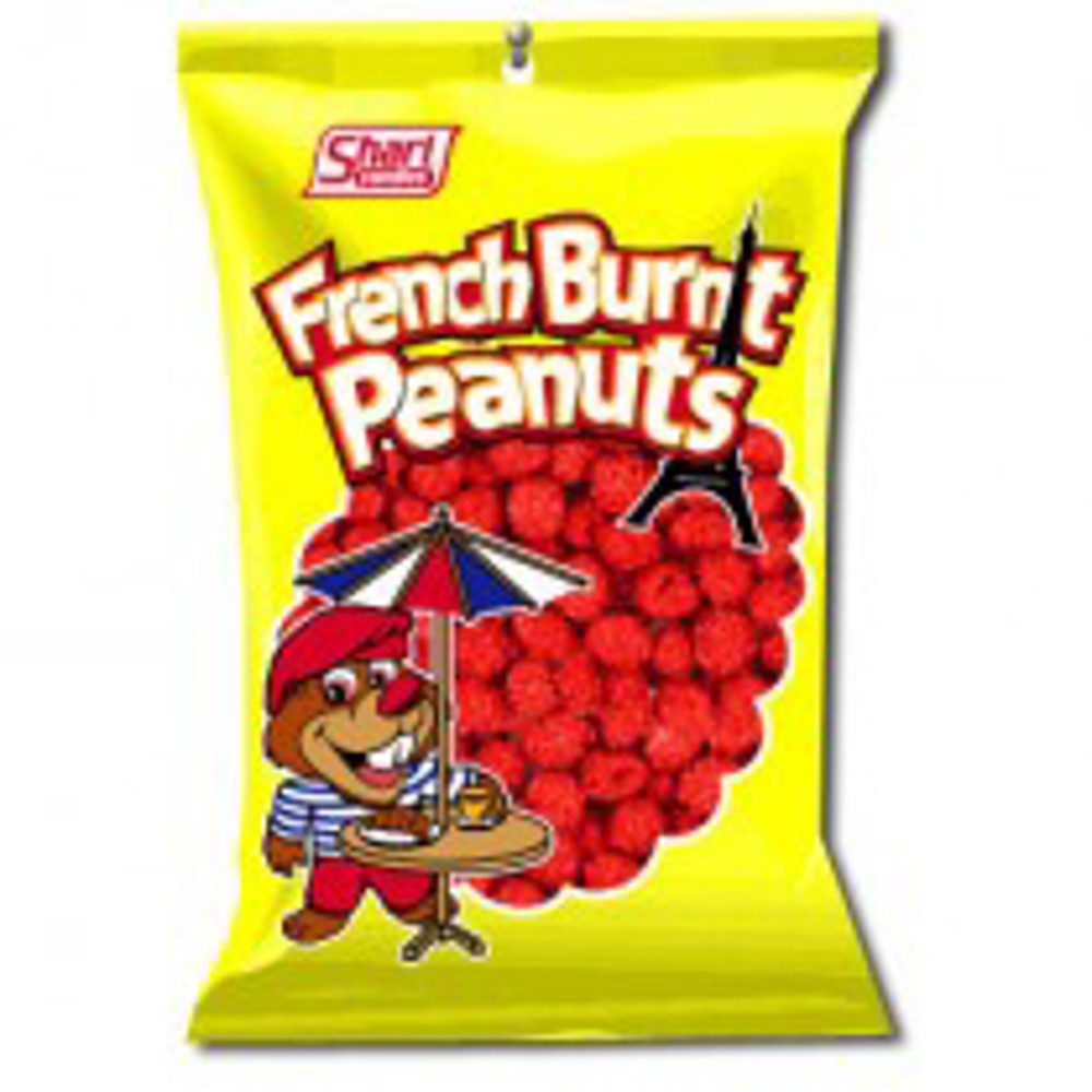 Taste Of Nature Peg French Burnt Peanuts Bag 12ct 4oz