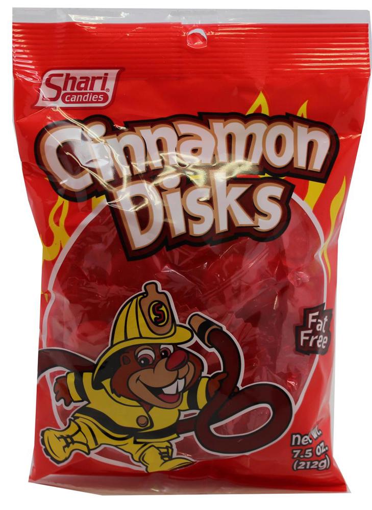 Taste Of Nature Peg Cinnamon Disks Bag 12ct 7.5oz