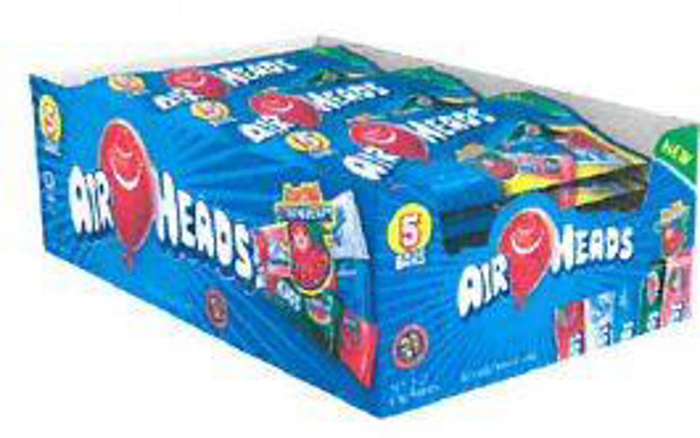 Airheads 5 Bar Pack Assorted Flavors 8/18ct 2.75oz