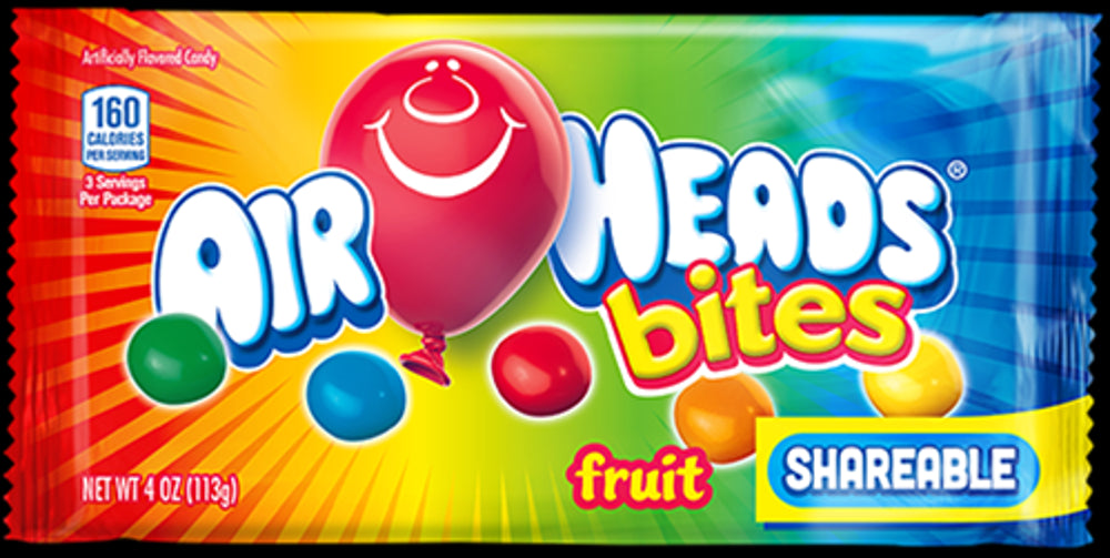 Airheads Bites 2 oz King Size 8/18ct 4oz