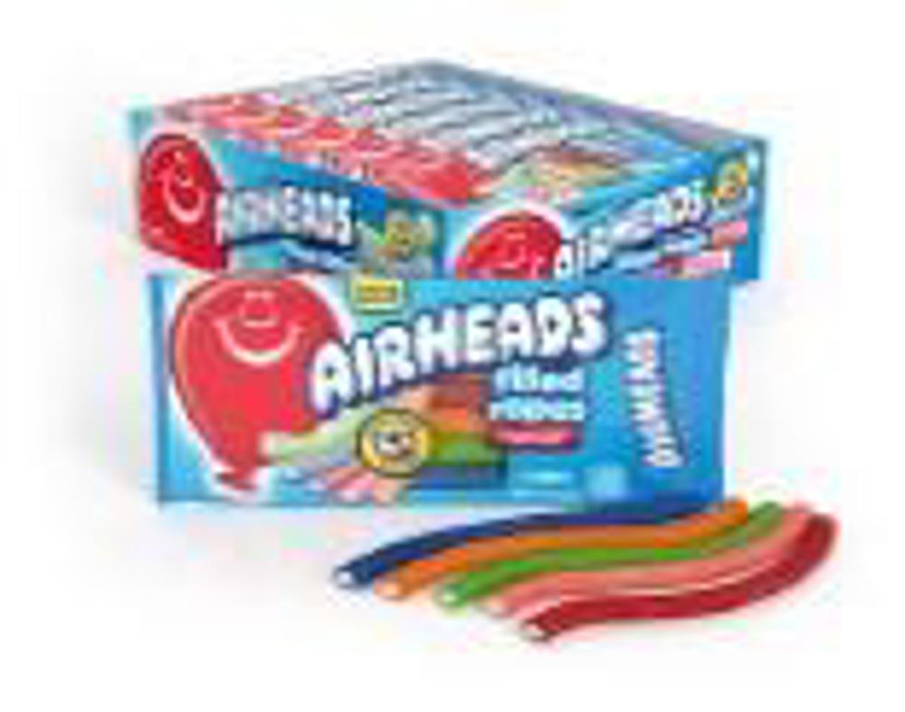 Airheads Filled Ropes Assorted  2oz  8/18ct