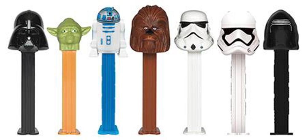 Pez Poly Pack Assortment Star Wars 12/12ct 0.58oz