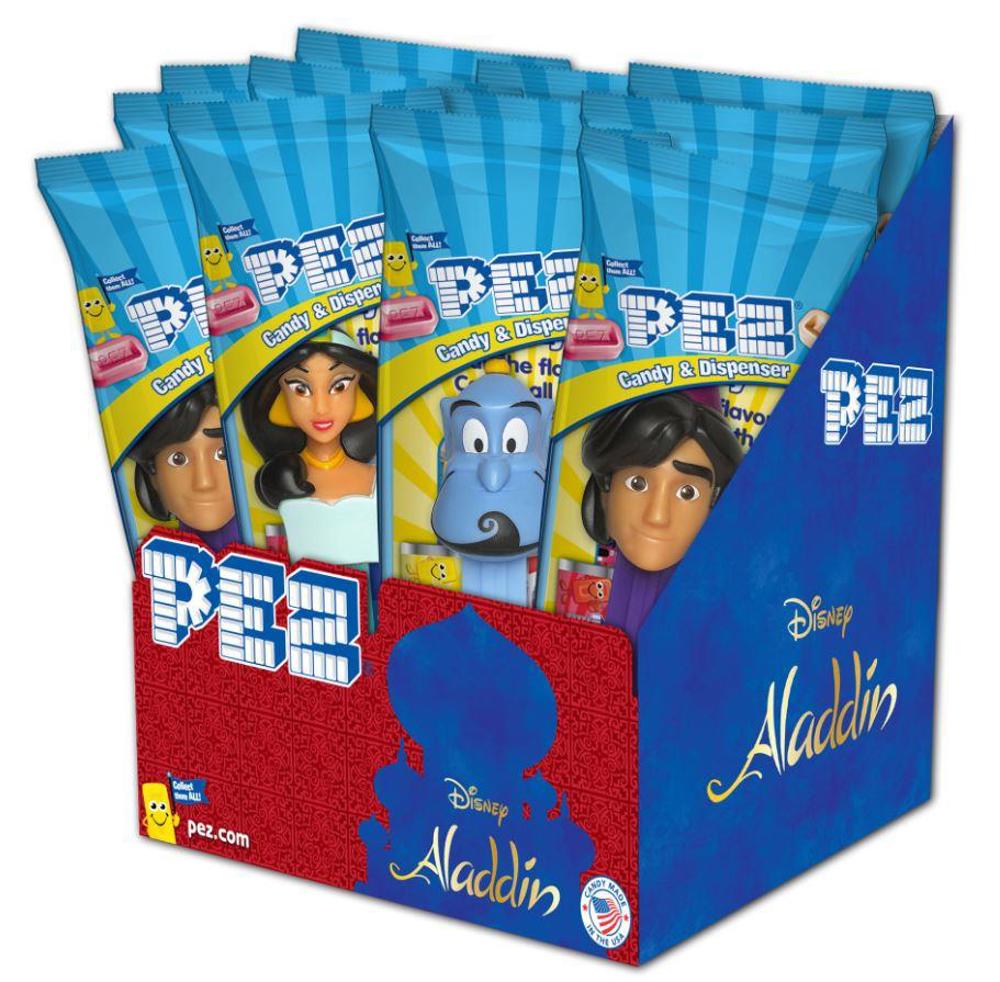 Pez Poly Pack Assortment Aladdin 12/12ct 0.58oz