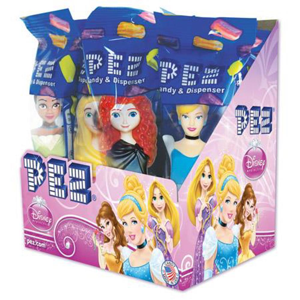 Pez Poly Pack Disney Princesss Assort. 12/12ct 0.58oz