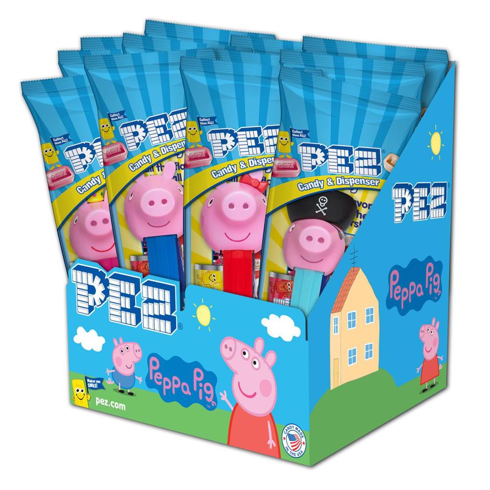 Pez Poly Pack Peppa the Pig  Assortment .58oz 12/12ct