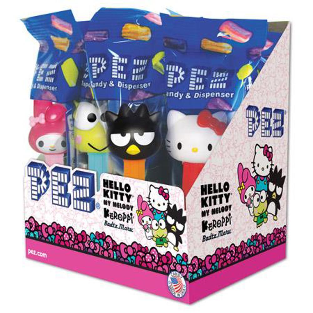 Pez Poly Pack Assortment Hello Kitty 12/12ct 0.58oz