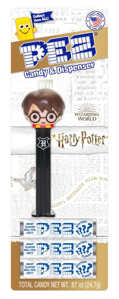 Pez Blister Pack Harry Potter . Assortment  .87oz 3/12ct