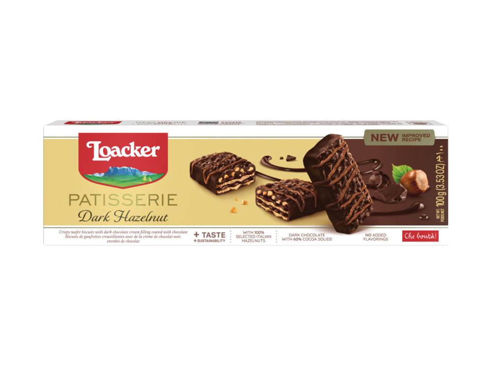 Loacker Box Dark Hazelnut 12ct 3.53oz