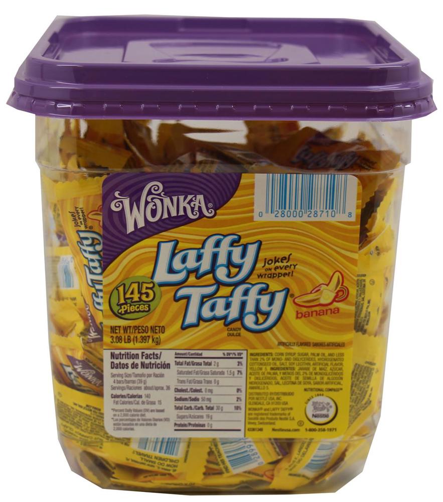 Laffy Taffy 145 ct Banana 8/145ct 0.34oz