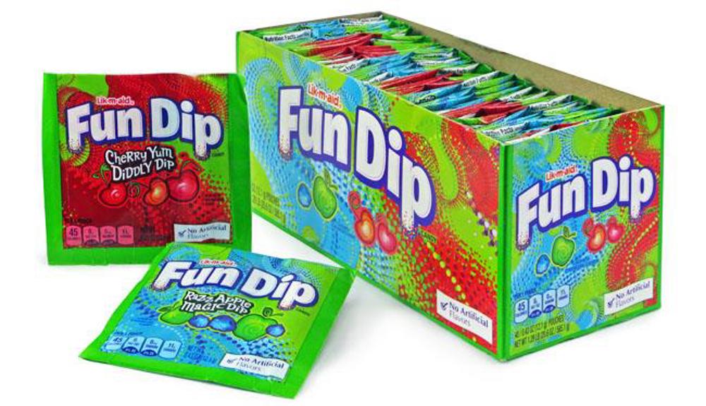 Nestle Sugar 15 cent Fun Dip 12/48ct 0.43oz