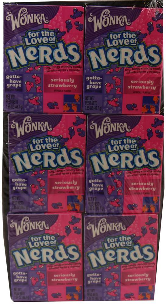 Nestle Nerds Grape/Strawberry 12/24ct 1.65oz