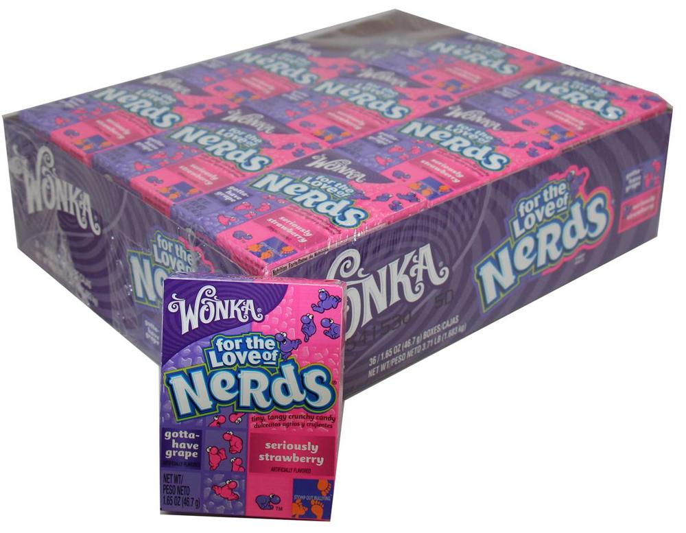 Nestle Nerds Grape/Strawberry 10/36ct 1.65oz