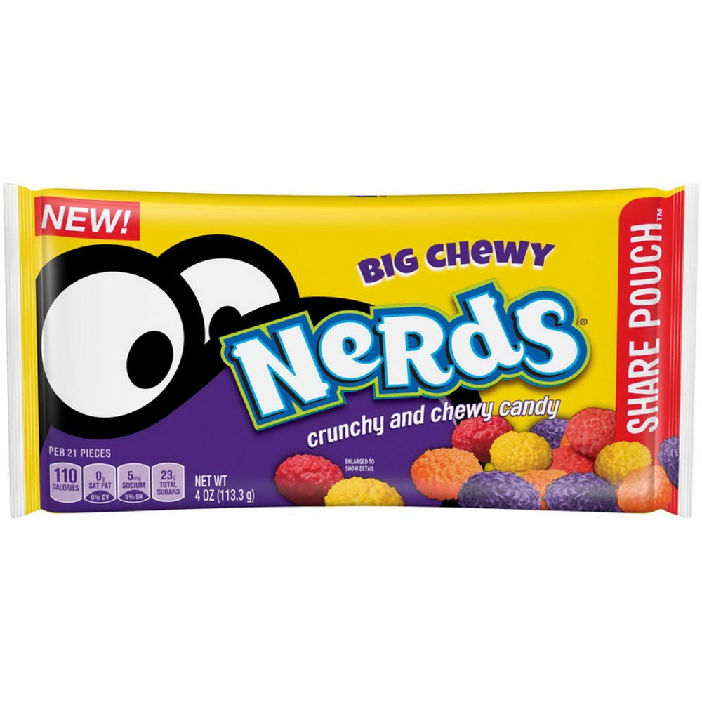 Nerds Big Chewy SharePack 4oz  4/12ct