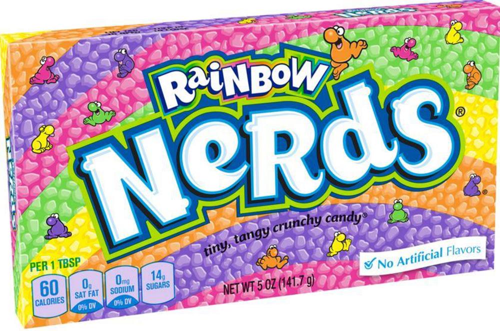 Nestle Video Box Nerds Rainbow 12ct 5oz