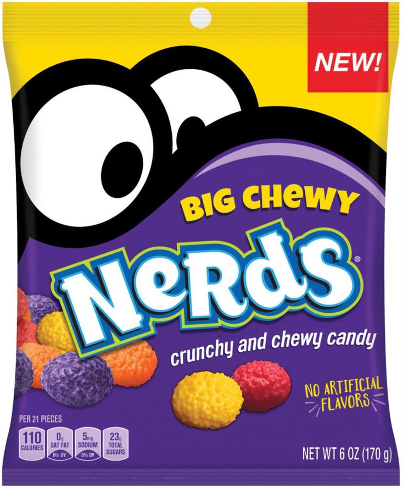 Nestle Peg Pack Nerds Chewy 12ct 6oz