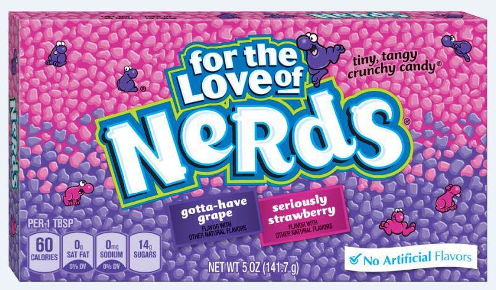 Nestle Video Box Nerds Grape/Strawberry 12ct 5oz