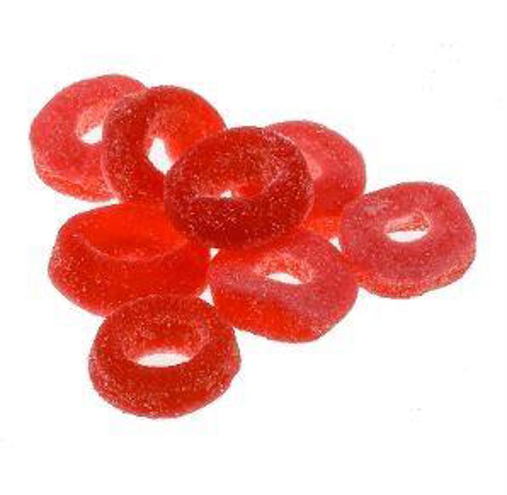 Kervan Bulk Gummies Watermelon Rings  5lb 1/4ct