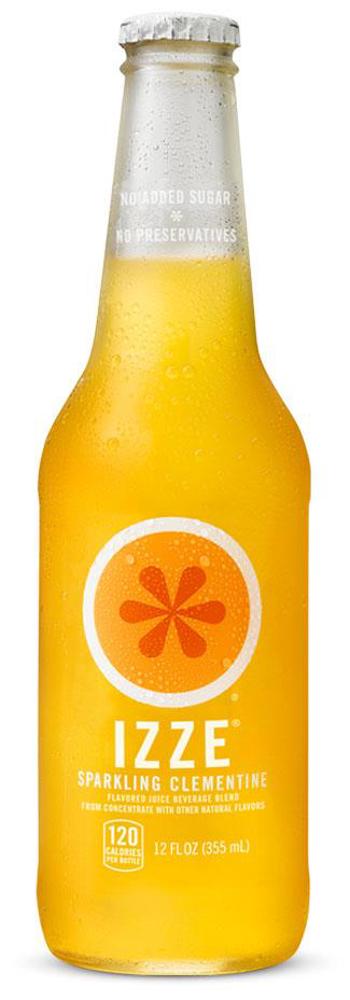 Quaker Izze Sparkling Juice Clementine 24ct 12oz