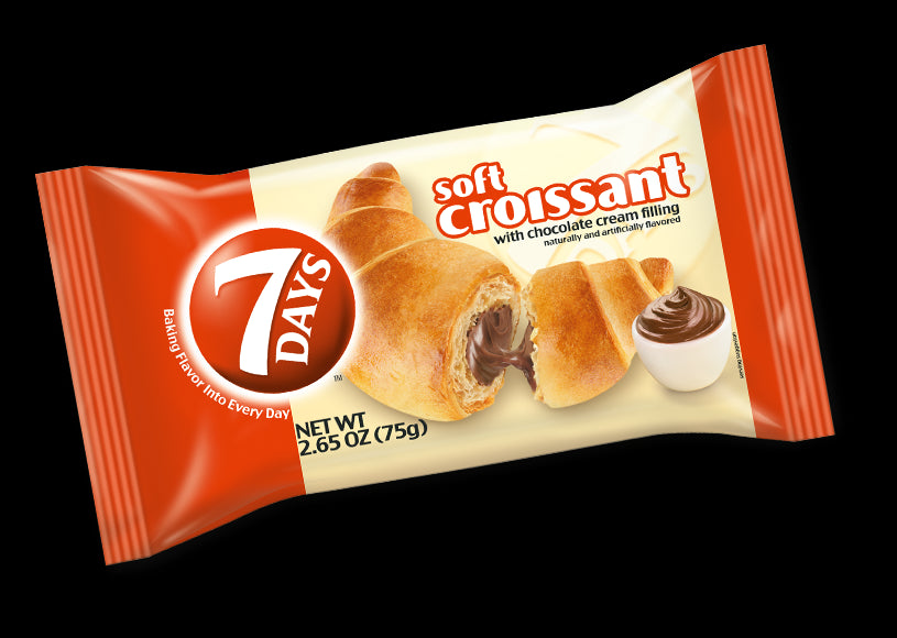 7 Days Soft Croissant Chocolate 4/6ct 2.65oz