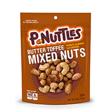 P-Nuttles S.U.B.Mixed Nuts 4oz 1/12ct