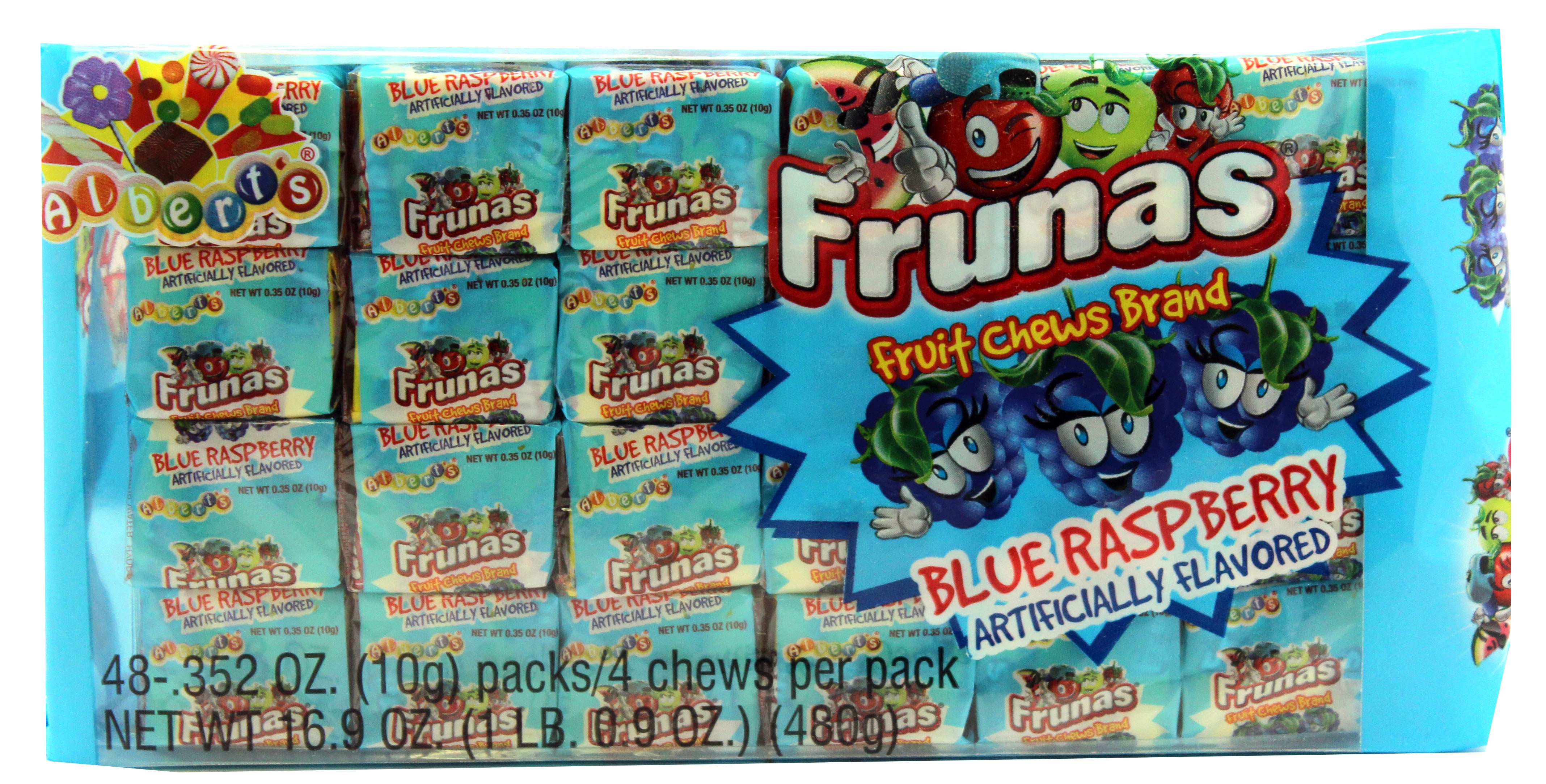 Albert's Frunas Blue Raspberry 18/48ct 0.9oz