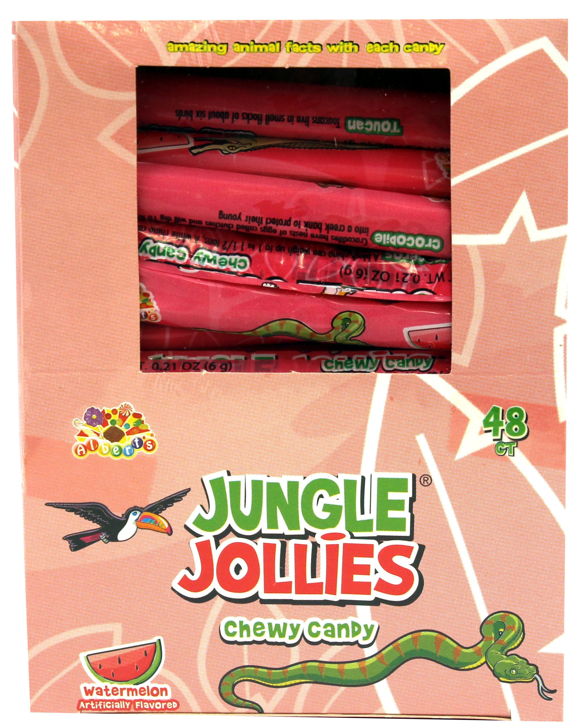 Albert's Jungle Jollies Watermelon 18/48ct 0.28oz