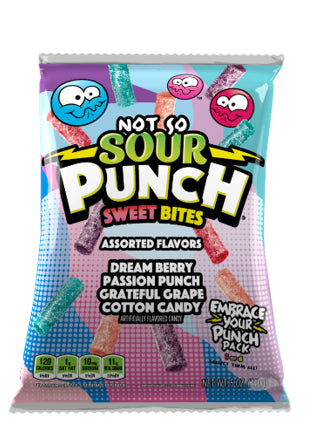 Sour Punch Not So Sour Bites Peg 5oz 1/12ct