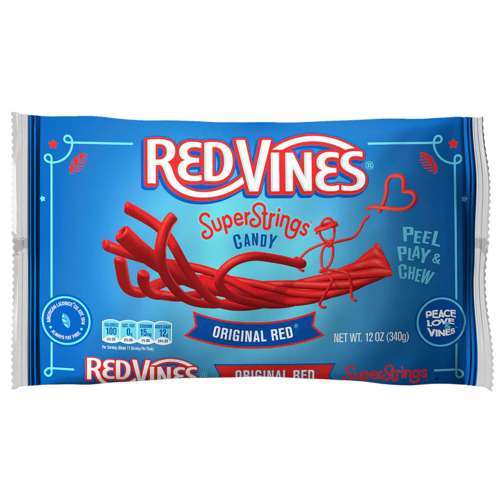 Red Vines Superstrings LDB 12oz 1/12ct