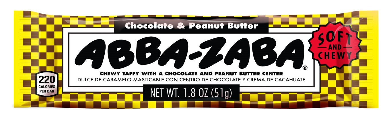 Annabelle Abba Zaba Choc Peanut Butter 1.8oz 12/24ct