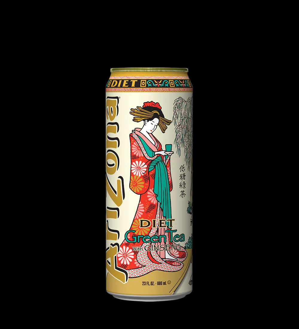 Arizona Tea 99 Cent Can Diet Green Tea 22oz 1/24ct