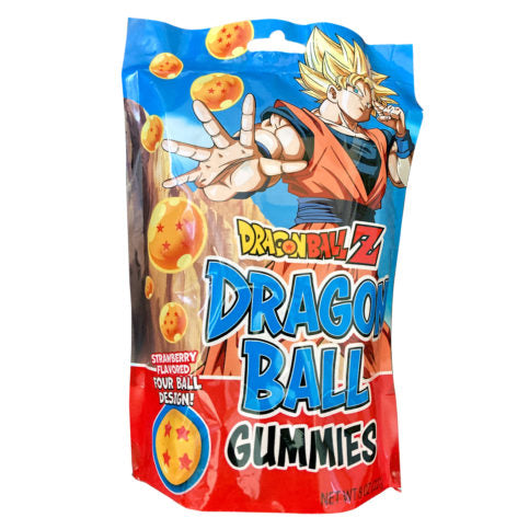 Dragon Ball Z Gummies SUB  8 oz 4/12ct