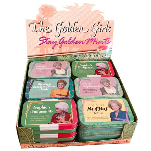 GOLDEN GIRLS CHEESCAKE BOX TIN