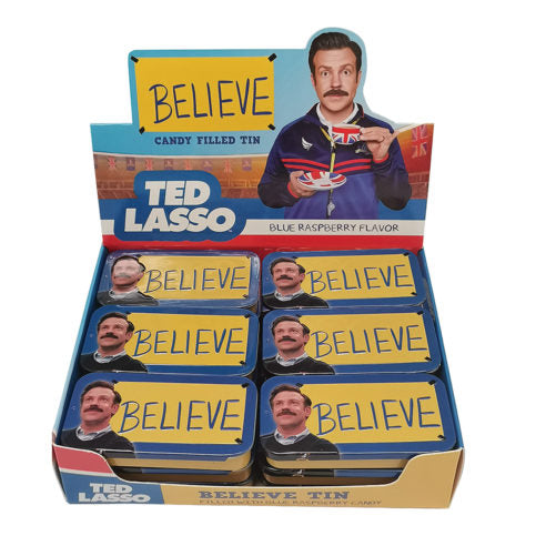 Ted Lasso Believe Tin .6oz 20/18 ct