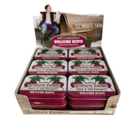 THE OFFICE SHRUTE FARMS HOSPITALITY MINTS