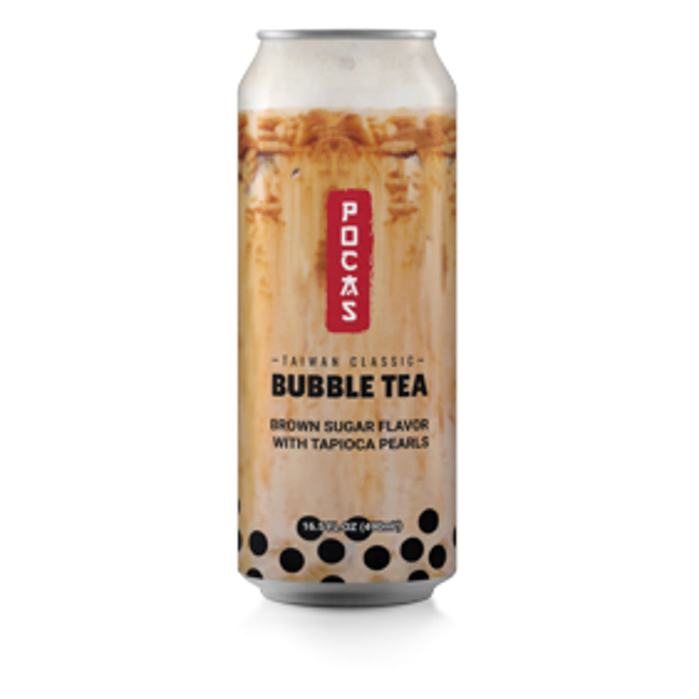 Pocas Bubble Tea Brown Sugar 16.5oz 1/24ct