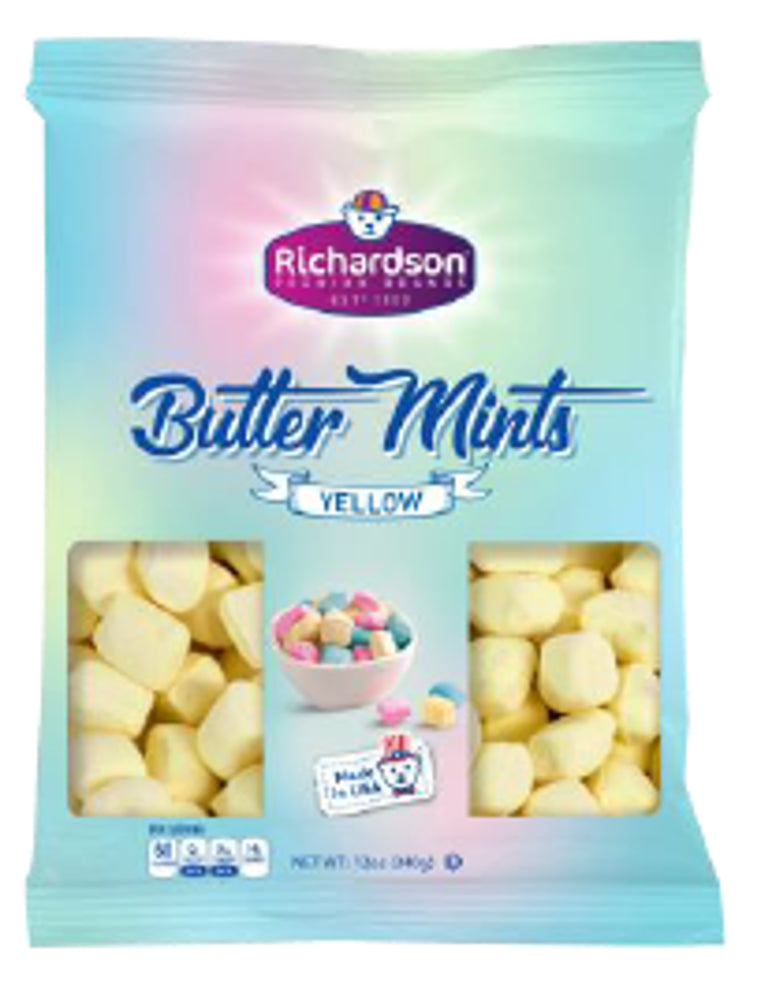 Richardson Mints Butter Mints-Bag 12ct 12oz SUB