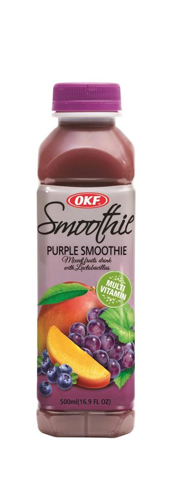 Okf  Smoothie Purple  Drink 16.9oz  1/20ct