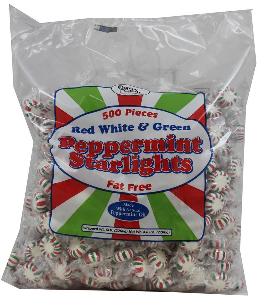 Quality Bulk Candy 5 lb Bag Gilliam Old Fashioned Pep Starlights Approx 500 Piece(s) 5ct 5lb